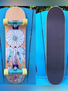 Custom Complete Dream Catcher Theme Skateboard 8.0” x 32 - Venture 5.2 Hi Trucks